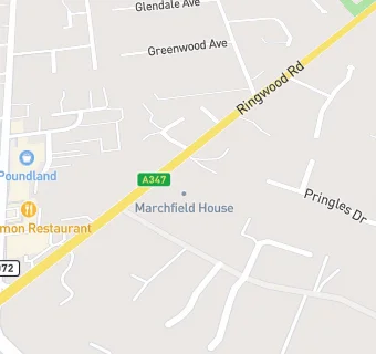 map for Marchfield House