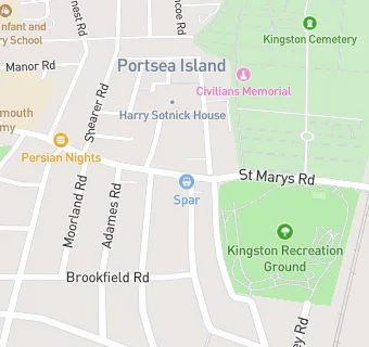 map for SPAR St Marys Road