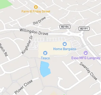 map for Tesco