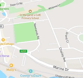 map for Rottingdean Nursing Home