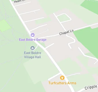 map for TURFCUTTERS ARMS