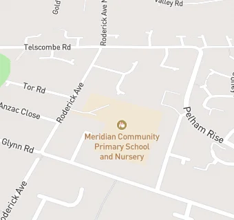 map for Meridian Community Primary School and Nursery