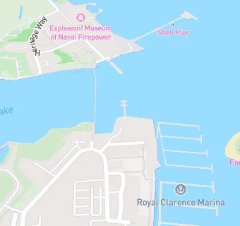 map for Gosport Cruising Club