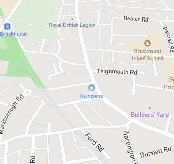 map for Budgens