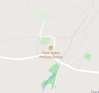 map for Clyst Hydon Primary School