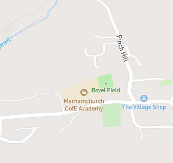 map for Marhamchurch CofE Academy