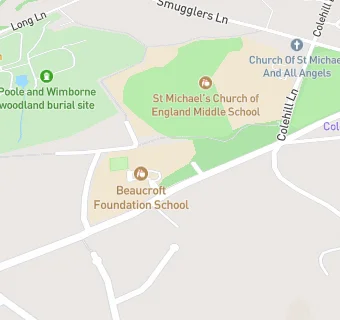 map for Beaucroft School (Kitchen)