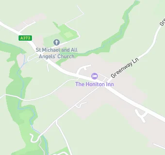 map for Honiton Inn