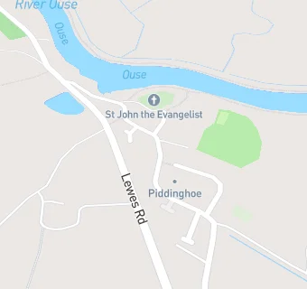 map for Village Hall