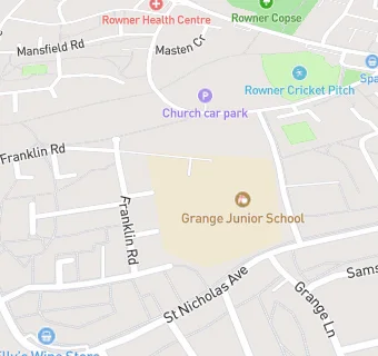 map for Grange Junior School