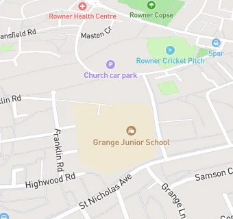 map for Grange Infant School