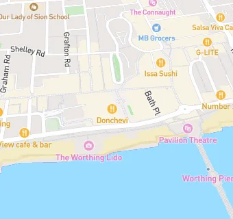 map for Anchored in Worthing