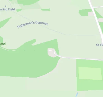 map for BISTERNE VILLAGE HALL