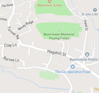 map for Beaminster Pharmacy