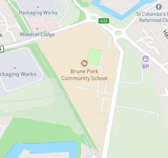 map for Brune Park Community School