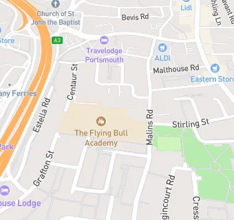 map for The Flying Bull Academy