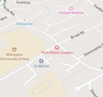 map for Pure Dental Surgery Limited