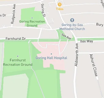 map for Medirest Healthcare – Compass Group @ Goring Hall Hospital