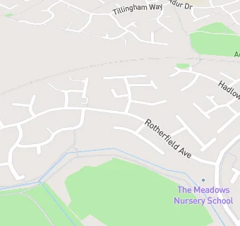 map for Meadows Nursery
