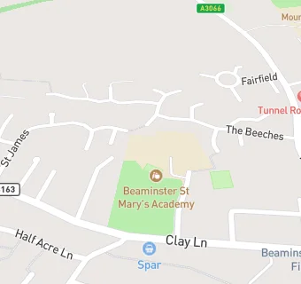 map for BEAMINSTER PLAYGROUP LTD