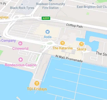 map for Veranda Restaurant