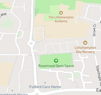 map for Elm Grove Infant School, Littlehampton