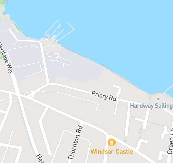 map for Hardway Sailing Club