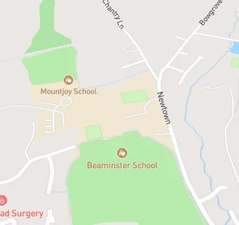 map for BEAMINSTER SCHOOL