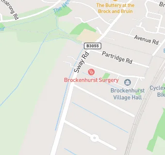 map for BROCKENHURST PRIMARY SCHOOL