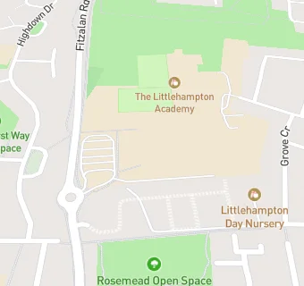 map for The Littlehampton Academy