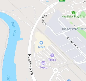 map for Tesco Family Dining