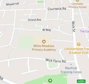 map for White Meadows Primary Academy