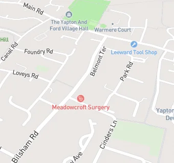 map for Meadowcroft Surgery