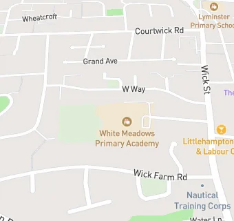 map for Wickbourne Infant School