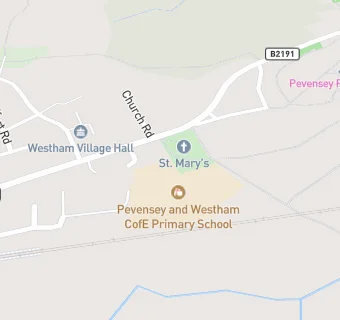 map for Pevensey and Westham School Fundraising Team