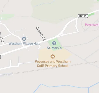 map for Pevensey and Westham CofE Primary School