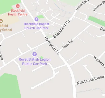 map for BLACKFIELD SERVICE STATION