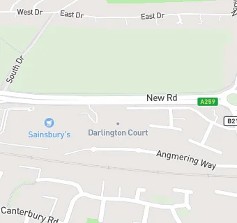 map for Darlington Court Nursing Home