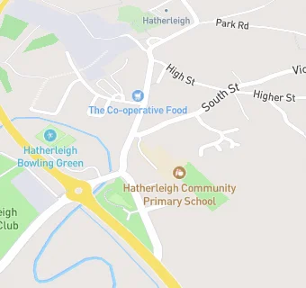 map for Hatherleigh Community Primary School