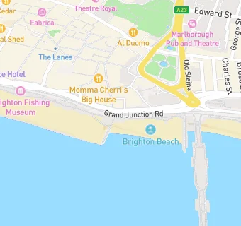 map for Beach Hut