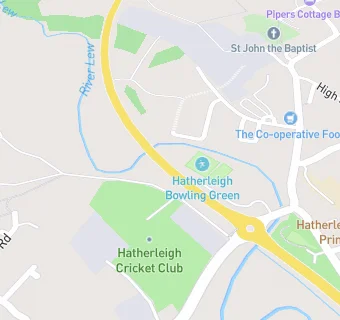 map for Hatherleigh Community Centre