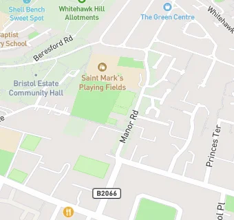 map for Breakfast Club - St Marks C E Primary School