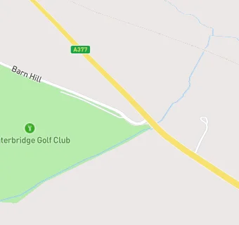 map for Waterbridge Golf Course