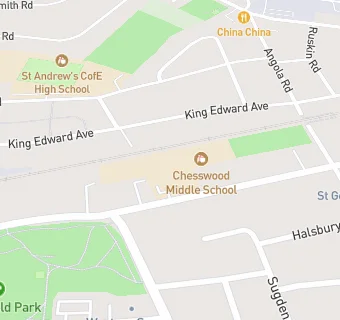 map for Chartwells at Chesswood School