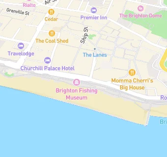 map for Pier Veiw Brighton Ltd