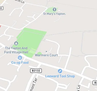 map for Warmere Court