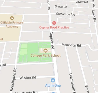 map for Puddleduck Day Nursery Visits College Park