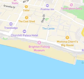 map for Brighton Sports Company