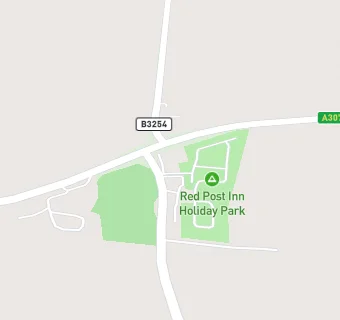 map for The Red Post Inn