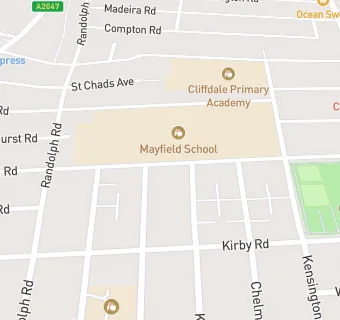 map for Caterlink At Mayfield School